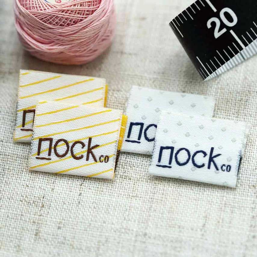 Woven Brand Name Clothes Labels Custom Clothing Labels - China Brand Badge,  Cloth Brand Badge