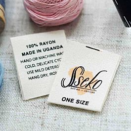 Custom Cotton Twill Fabric Labels Tags