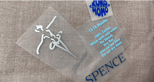 Garments with Heat Transfer Labels
