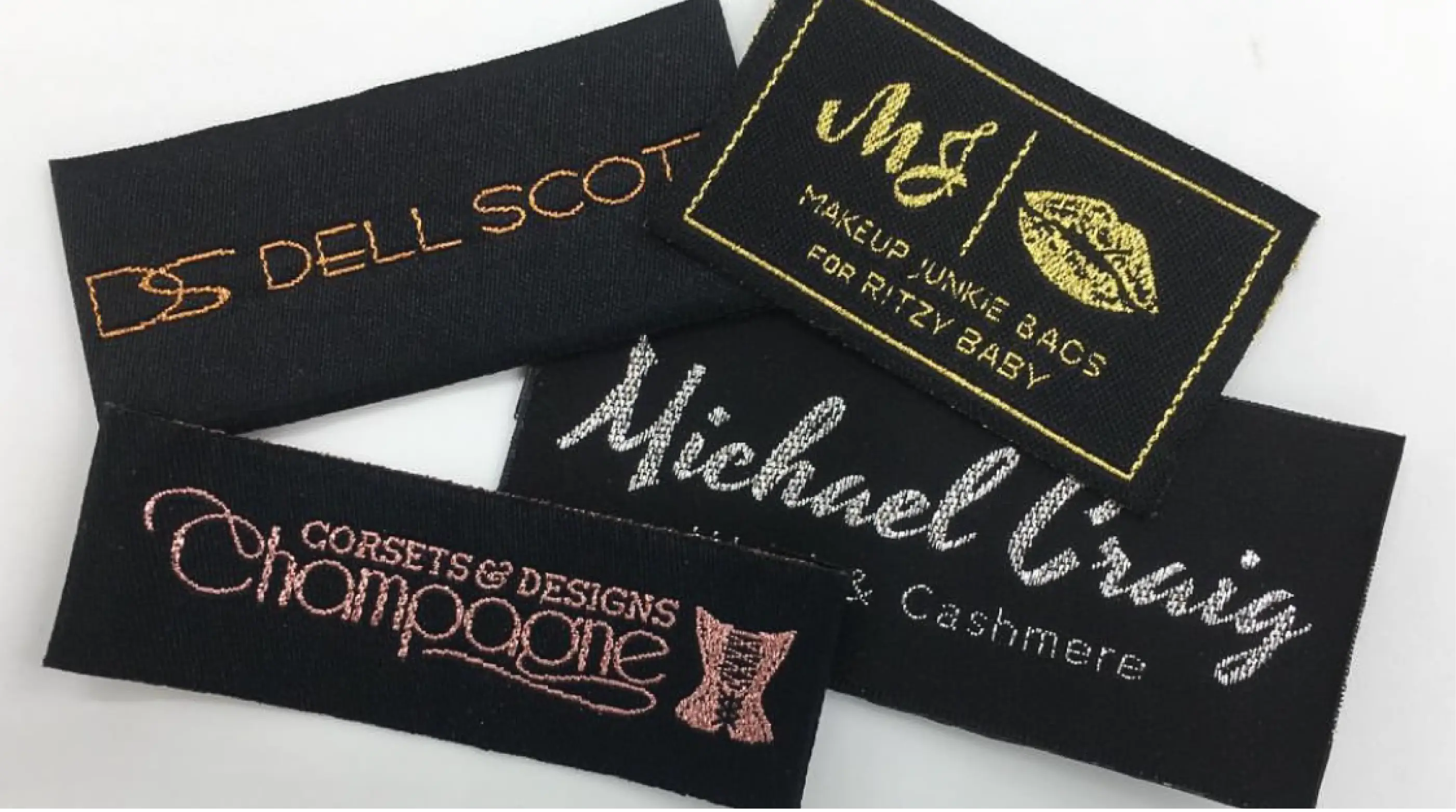 Woven Satin Labels For Clothing | Quality Woven Labels US