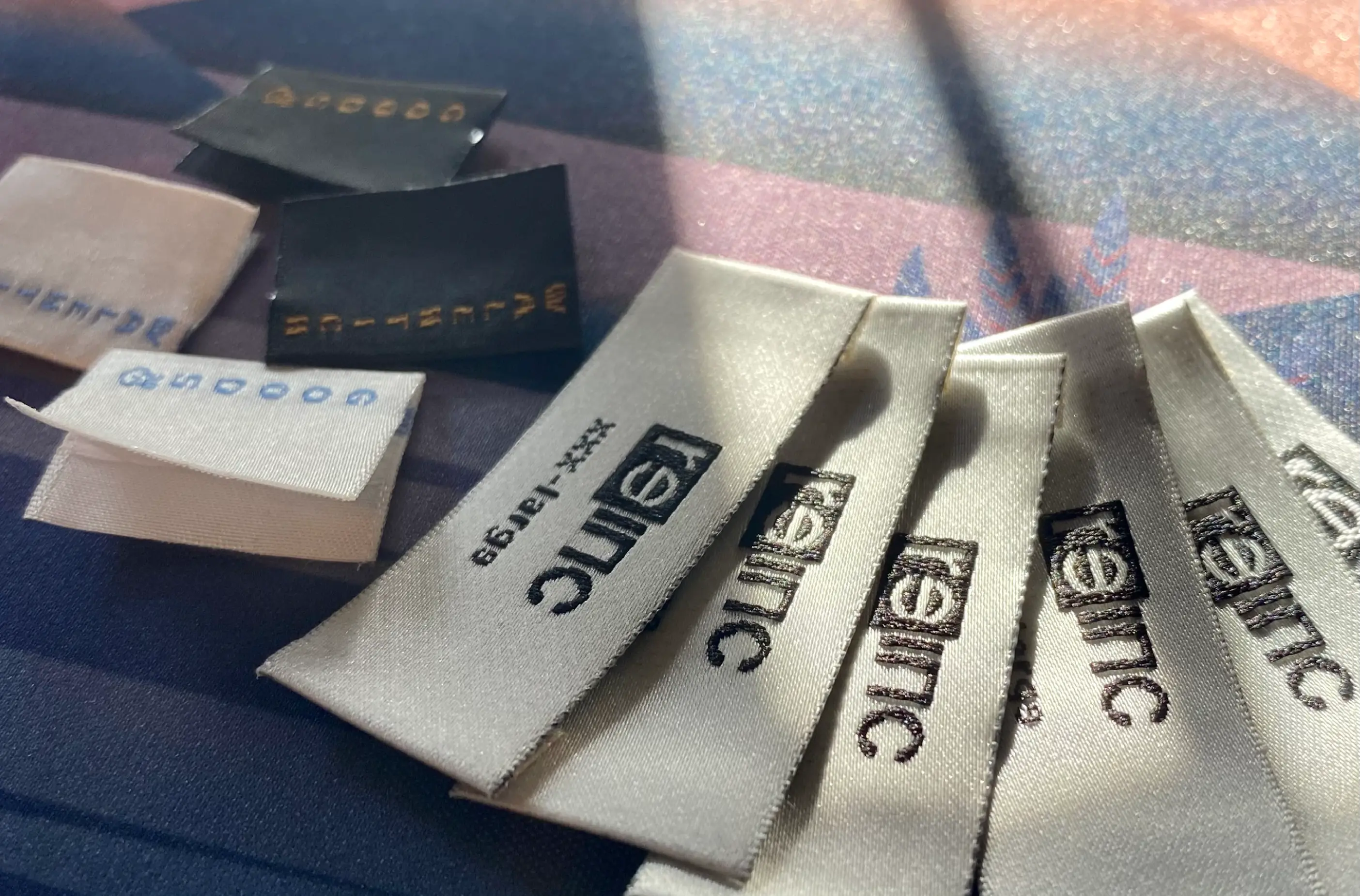 Woven Label, Clothing Label, Satin Woven, Vietnam Trim Supplier, Main Woven,  Size Woven, Luxury Label -  Canada